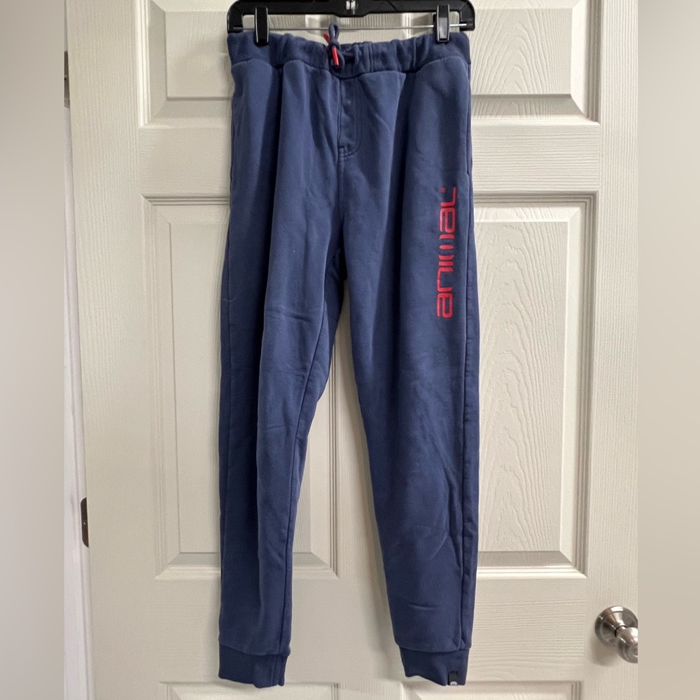 Animal UK Brand Boys Blue Joggers - Size 13/14 - VGUC